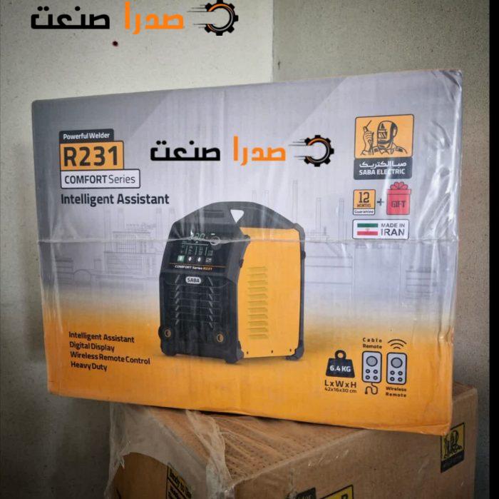 photo_2025-08-06_11-06-13 دستگاه جوش اینورتر 230 آمپر تک فاز صباالکتریک COMFORT SERIES R 231 - Image 1